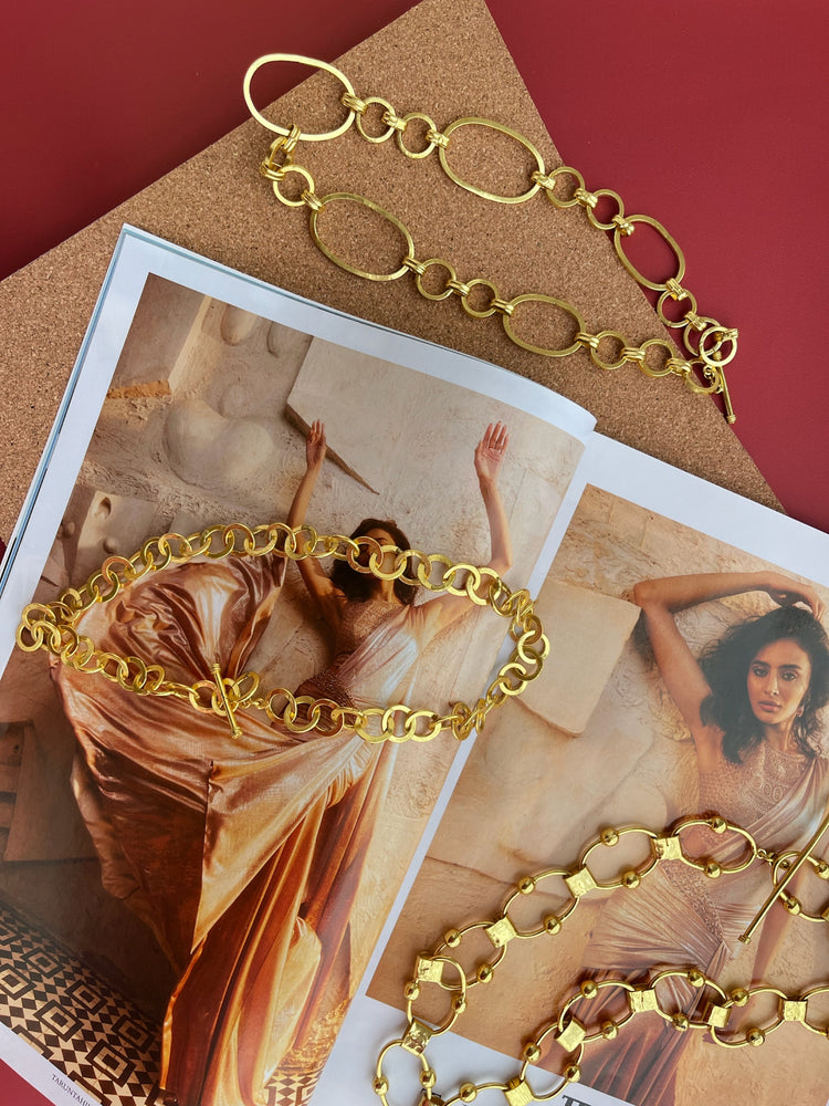 18K Gold Plated Brass