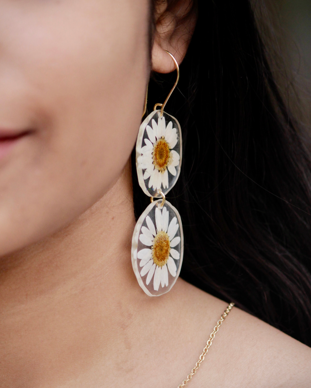 Daisies Drop Earrings