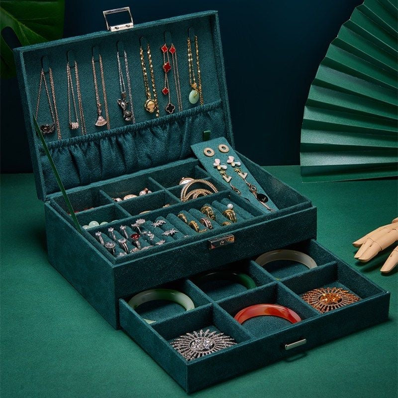 Two Tier Jewellery Organiser Box