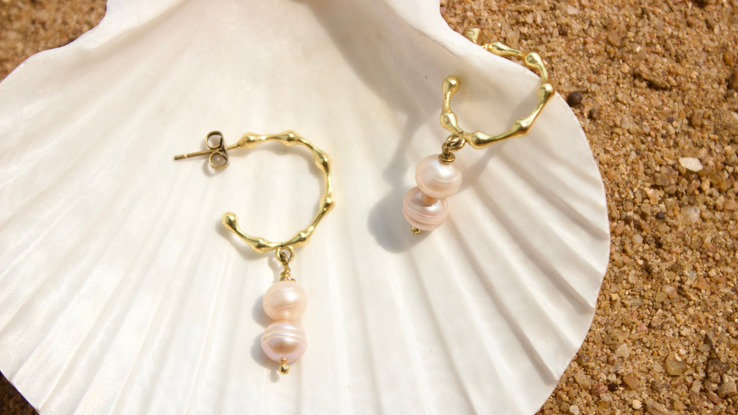 Rosé Radiance Pearl Set