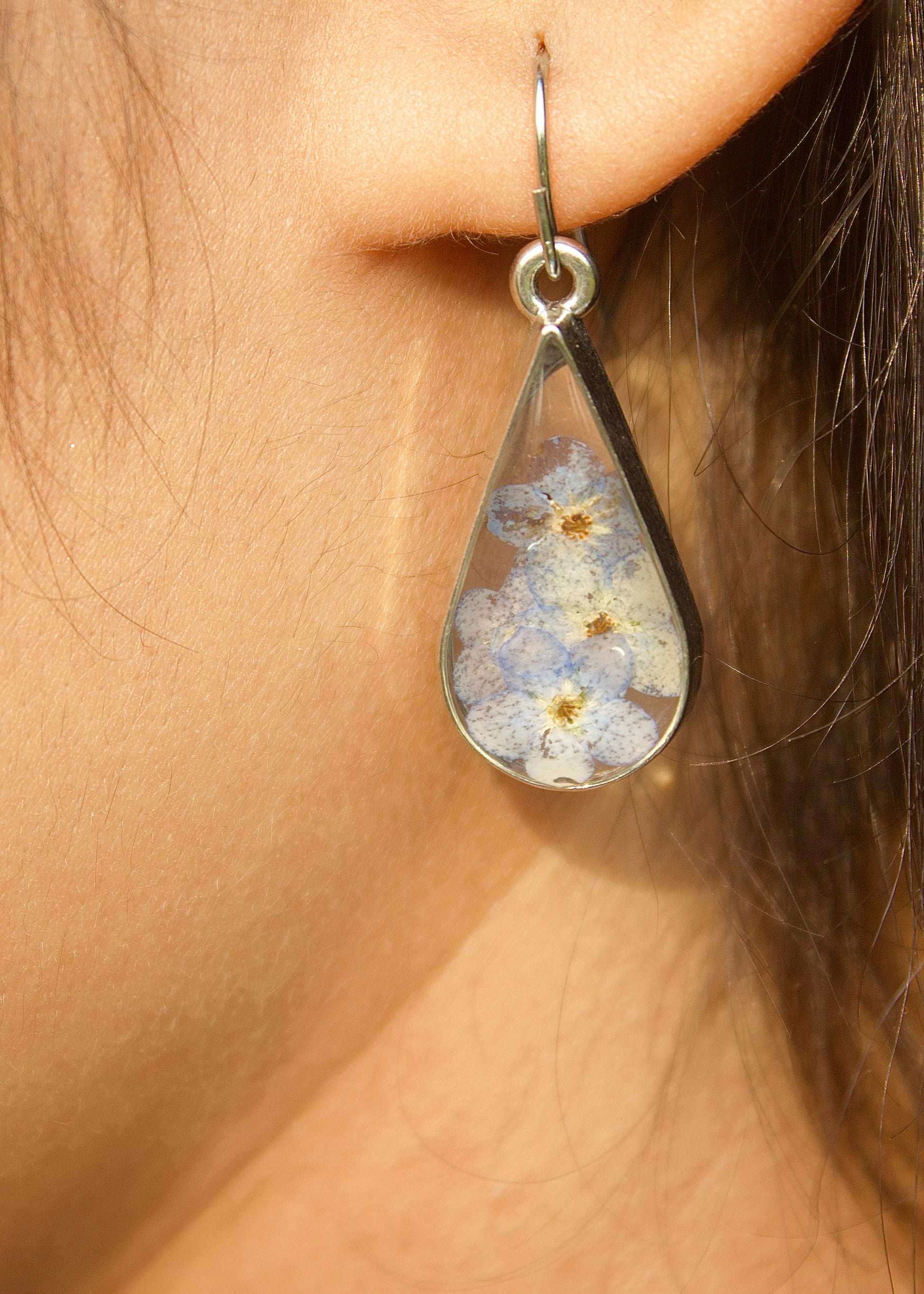 Forget me not earring-Ekanki Studio