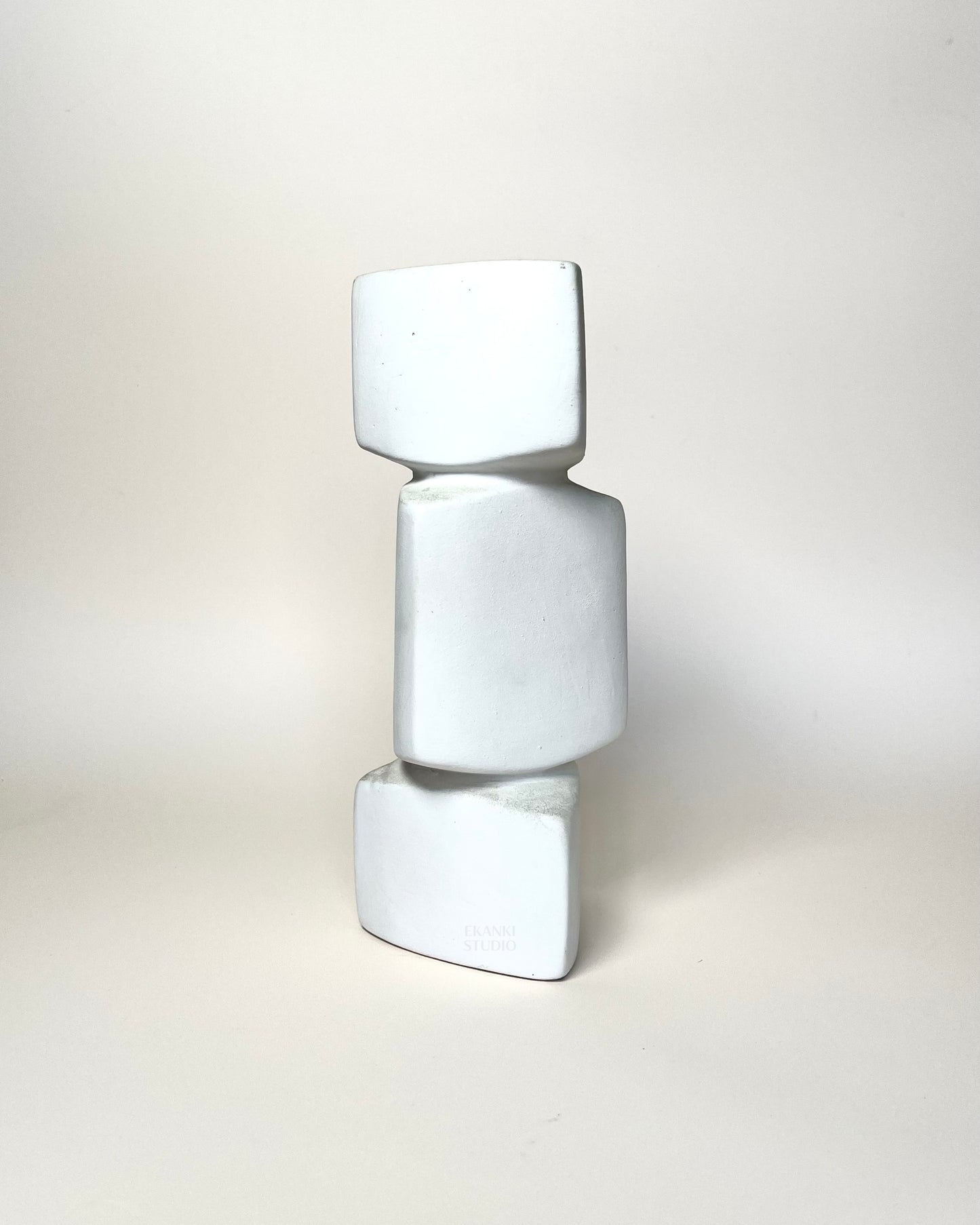 Cube block Vase